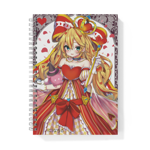 オリジナルリングノート ハートのクイーン なちる M S Marche
