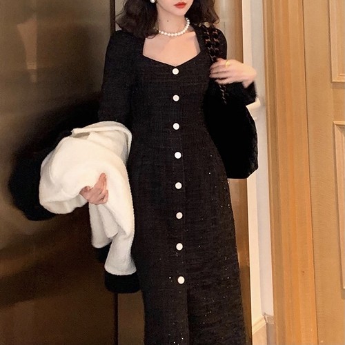 front button tweed dress front button tweed dress