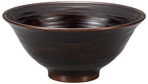 A34-8　4.5飯椀　水目桜ハツリ筋