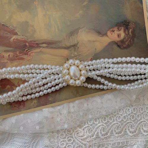 pearl cameo belt pearl cameo belt