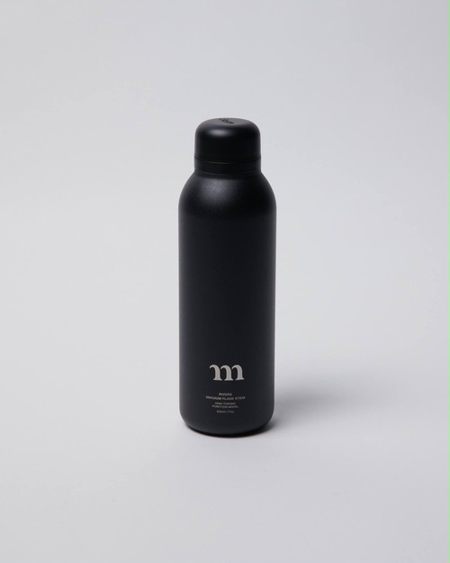 muraco ムラコ "m" STAINLESS BOTTLE(BLACK) muraco ムラコ "m" STAINLESS BOTTLE(BLACK)