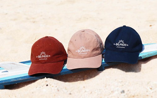 TIDA Original Baseball Cap Miyakojima Beach 004 TIDA Original Baseball Cap Miyakojima Beach 004