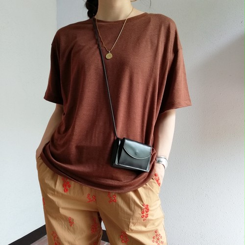 Odour(Linen Jersey Big Tee) Odour(Linen Jersey Big Tee)