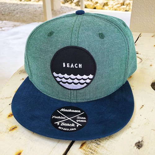 TIDA Original Baseball Cap Miyakojima Beach 003 TIDA Original Baseball Cap Miyakojima Beach 003