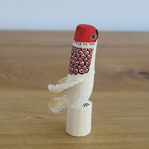 笹野一刀彫　「古代ぽっぽ」