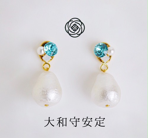大和守安定 ピアス イヤリング Noisetier Luxe