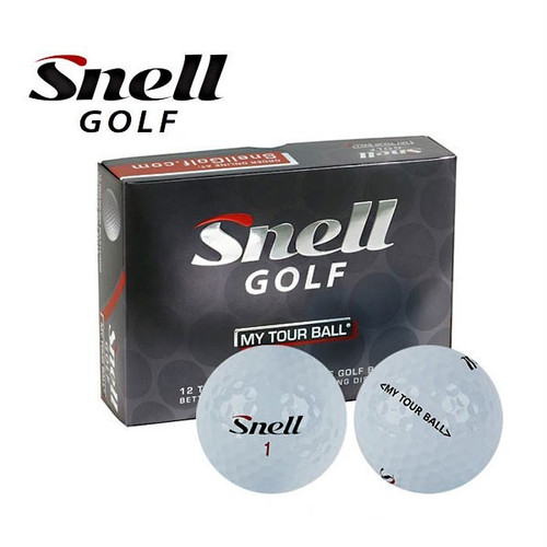 タイトリストプロv1の血統を受け継ぐ スネルゴルフ マイツアーボール１ダース Snellgolf My Tour Ball Mtb U100 Labo