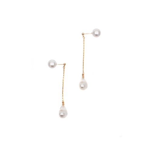 Flow Bubble Pearl Pierce フロウバブルパールピアス Flow Bubble Pearl Pierce フロウバブルパールピアス