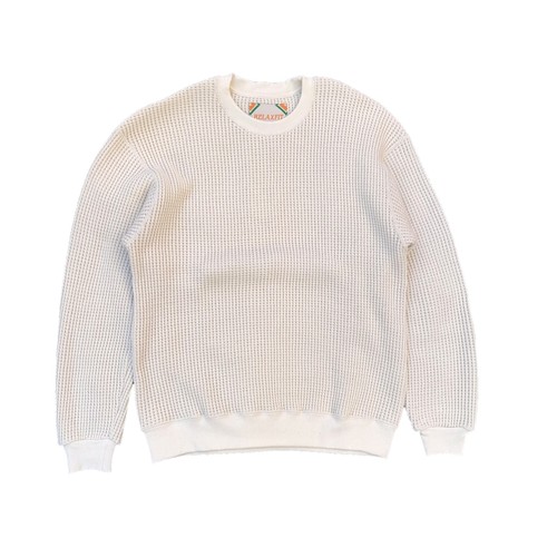 【RELAX FIT】WAFFLE HOUSE (CREAM) 【RELAX FIT】WAFFLE HOUSE (CREAM)