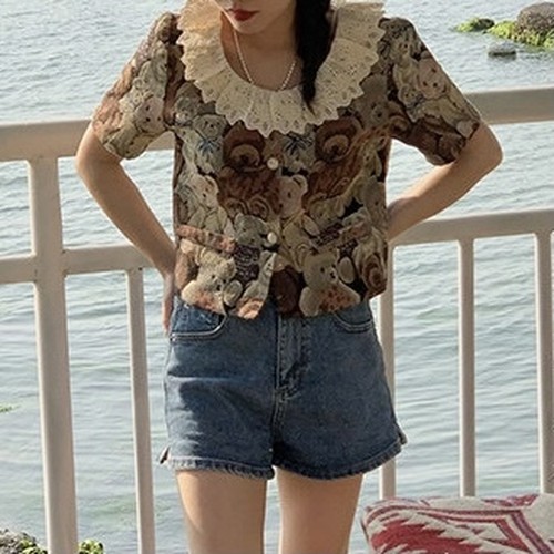 round neck bear tops round neck bear tops