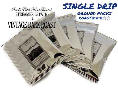 ヴィンテージダークロースト コーヒー VINTAGE DARK ROAST ５PACK  挽いた豆  （ブラジル・コロンビア）