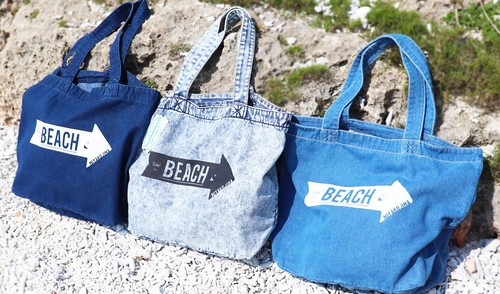 MIYAKOJIMA BEACH ➡︎ DENIM TOTE L MIYAKOJIMA BEACH ➡︎ DENIM TOTE L