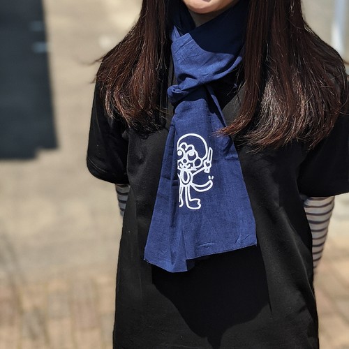 【Towel】「かぶ猿」手ぬぐい 【Towel】「かぶ猿」手ぬぐい