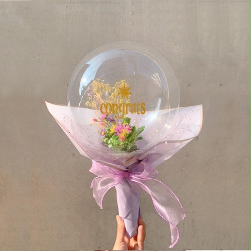 BALLOON FLOWER BOUQUET - rapunzel - ラプンツェルモデル BALLOON FLOWER BOUQUET - rapunzel - ラプンツェルモデル