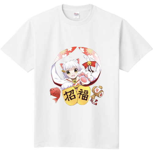 大人のための招き猫 定番のtシャツ お見舞いギフト オリジナルお見舞いギフトショップ いいお見舞い Com