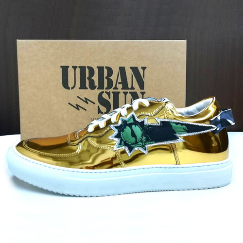 Urban Sun アーバンサン Veronique ヴェロニク Veronique 032 ゴールド スニーカー レディース Brillante ブリランテ