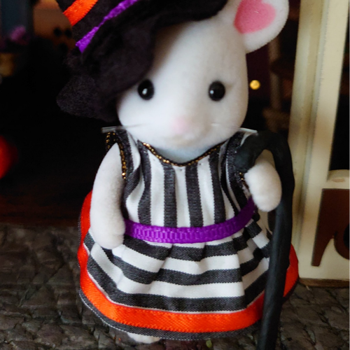 シルバニアファミリー ハロウィン ストライプワンピース シルバニアファミリー ハロウィン ストライプワンピース