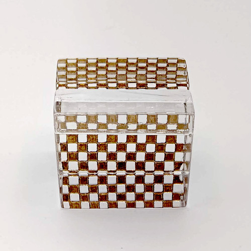 カード立て クリア カット 金彩 カード立て クリア カット 金彩