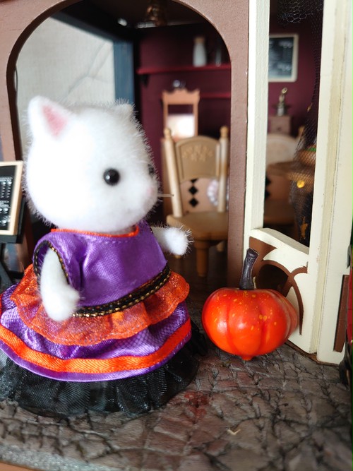 シルバニアファミリー 女の子サイズ ハロウィンドレス サジテリアスパープル シルバニアファミリー 女の子サイズ ハロウィンドレス サジテリアスパープル