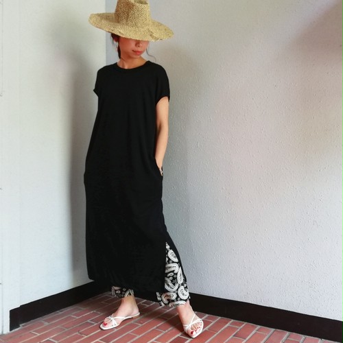 Odour(Linen Jersey Dress) Odour(Linen Jersey Dress)