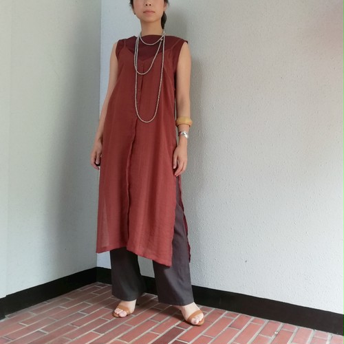 Today is better than yesterday (シア―テンセルレイヤード用キャミワンピ) Today is better than yesterday (シア―テンセルレイヤード用キャミワンピ)