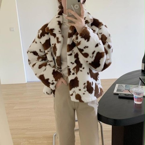 cow fur jacket 2c's cow fur jacket 2c's