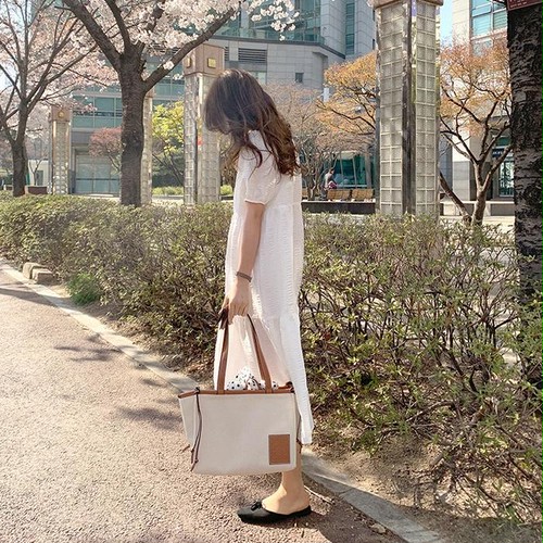 パフスリーブティアードワンピース 312 Kasumisou パフスリーブティアードワンピース 312 Kasumisou