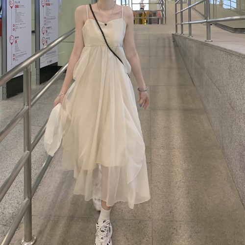 チュールキャミワンピース Sucrier シュクリエ お砂糖みたいに甘くてかわいい 量産型プチプラガーリー服 通販