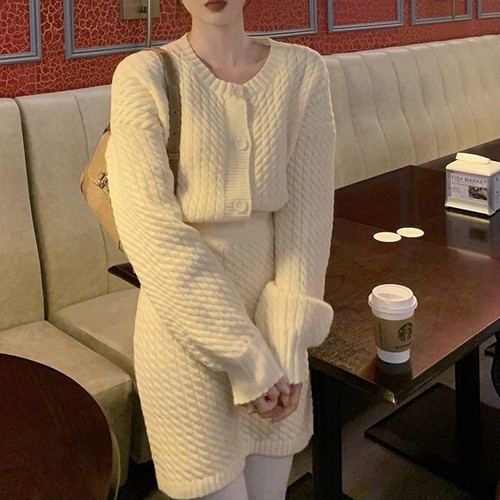 cable knit skirt set up 3c's cable knit skirt set up 3c's