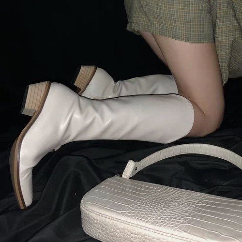 leather knight boots 3c's leather knight boots 3c's