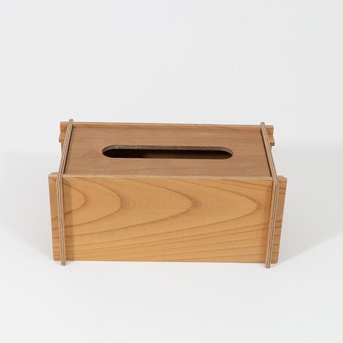 【展示品特価】木製ティッシュケース【1点限り】 【展示品特価】木製ティッシュケース【1点限り】