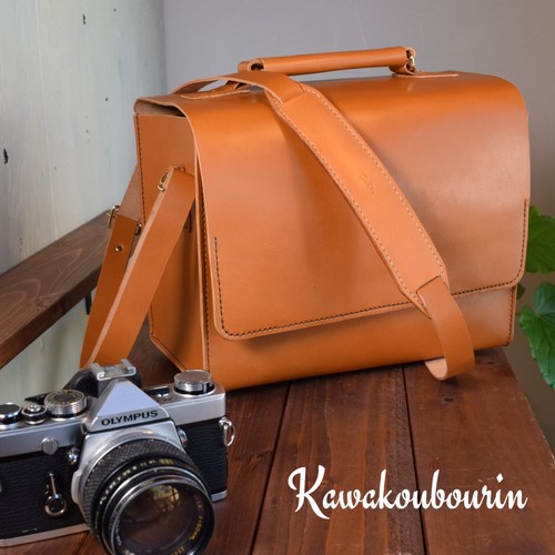 カメラバッグ 皮革工房凜