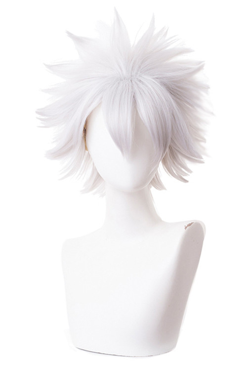 487l コスプレ耐熱ウィッグ シルバー ショートカットウルフウィッグ 鬼滅の刃 不死川実祢 ソウルイーター ソウル イーター 等 即納品 文化雑貨スタジオ凛 コスプレ 撮影用衣装 ウィッグ 小道具 武器 雑貨 の通販サイト