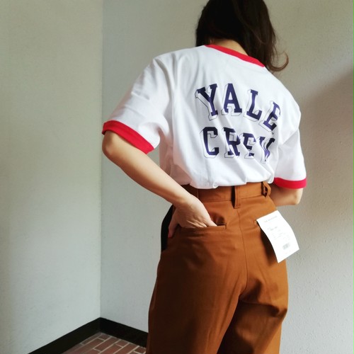 The BOOK STORE(YALE VINTAGE RINGER CREW TEE) The BOOK STORE(YALE VINTAGE RINGER CREW TEE)