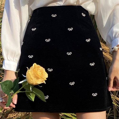 mini ribbon pattern skirt 2c's mini ribbon pattern skirt 2c's