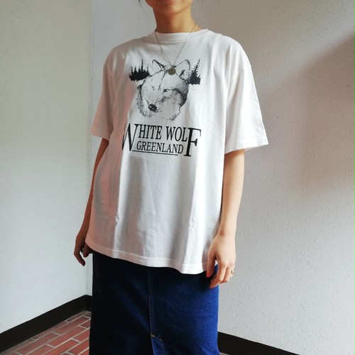 THE SHINZONE(WHITE WOLF TEE) THE SHINZONE(WHITE WOLF TEE)