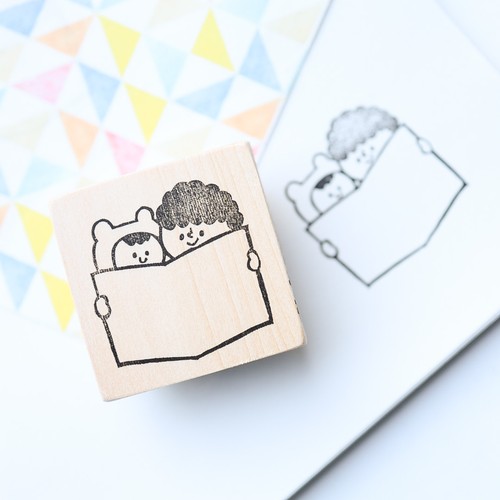 〈はんこ〉メッセージが書き込める本のはんこ 〈はんこ〉メッセージが書き込める本のはんこ