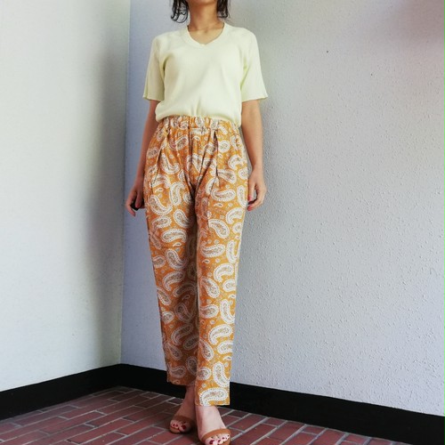 SUNNY SPORTS (90S PAISLEY HOP-SACK 2PARTS PANTS) SUNNY SPORTS (90S PAISLEY HOP-SACK 2PARTS PANTS)