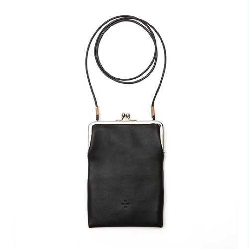 20/80(SHRINK LEATHER GAMAGUCHI SQUARE SHOULDER BAG) 20/80(SHRINK LEATHER GAMAGUCHI SQUARE SHOULDER BAG)