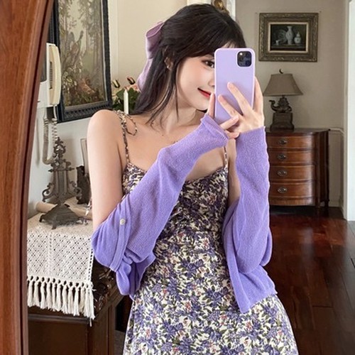 送料無料 ファッション インナー 半袖の上着 長袖 カーディガン フローラル ベスト ワンピース A 韓国レディースファッション通販 Whidy