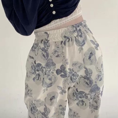 flower pattern pajamas pants flower pattern pajamas pants