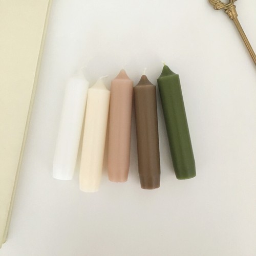 Taper Candle 5colors Set おしゃれカラー テーパー キャンドル ５色セット 韓国 北欧 雑貨 Tokki Maeul トッキマウル 韓国雑貨通販サイト