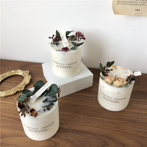 dry flower candle 3type dry flower candle 3type