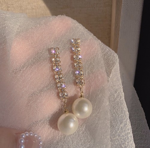 crystal pearl pierce crystal pearl pierce