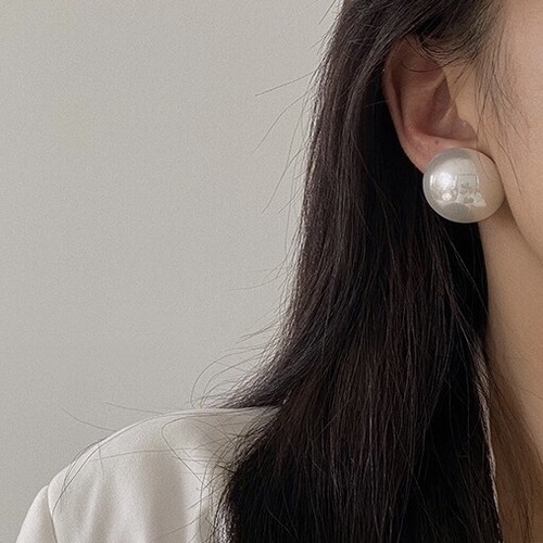 simple pearl pierce 3size simple pearl pierce 3size