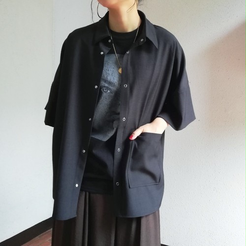 SUPER THANKS(SLASHED SHORT SLEEVE SHIRT) SUPER THANKS(SLASHED SHORT SLEEVE SHIRT)