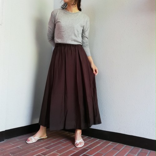 ≪再入荷≫M Y . A R O U N D (シアーエアフロー加工6枚はぎフレアスカート) ≪再入荷≫M Y . A R O U N D (シアーエアフロー加工6枚はぎフレアスカート)
