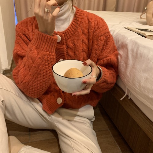 cable knit colour cardigan 3c's cable knit colour cardigan 3c's