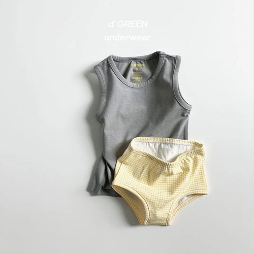 【即納】キッズインナーセットアップ d'green 【即納】キッズインナーセットアップ d'green