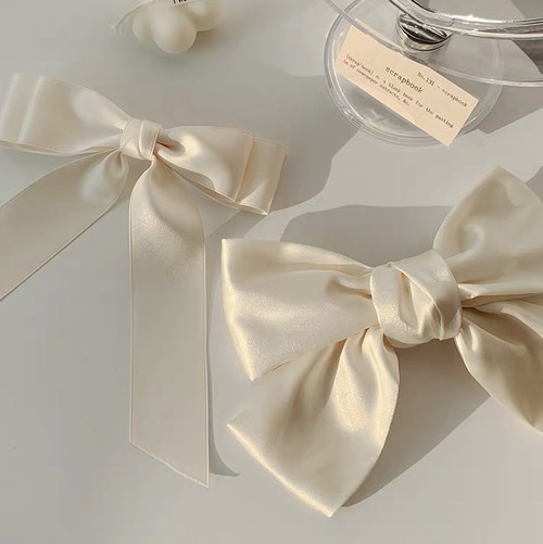 white satin ribbon 2size set white satin ribbon 2size set